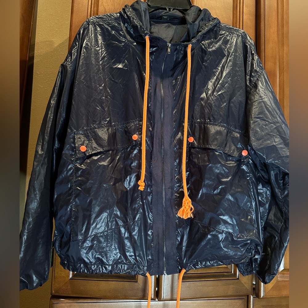 Wild Fable hooded athletic bomber